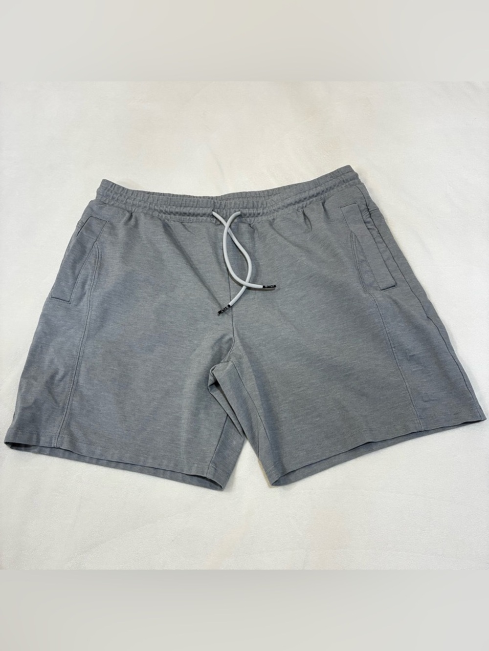 BYLT Basics Everyday Jogger Shorts Heather Grey Men’s XL Tech Stretch Athletic